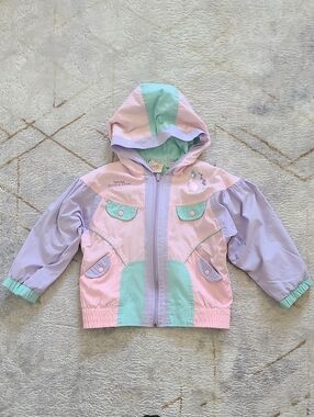Vintage Quiltex Beatrix Potter Jemima Puddle-Duck Jacket Girls 4T Pastel